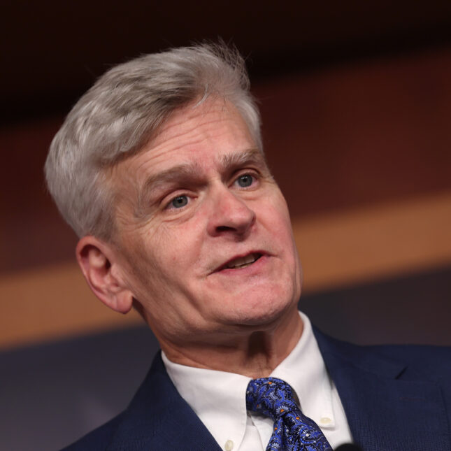 Photograph of Bill Cassidy. -- health policy coverage from STAT