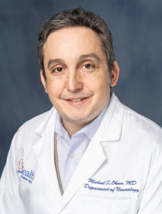 headshot of Michael Okun director of the Norman Fixel Institute for Neurological Diseases at the University of Florida Health